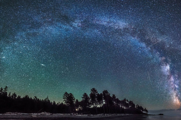 UNA NOTTE SOTTO LE STELLE cielo