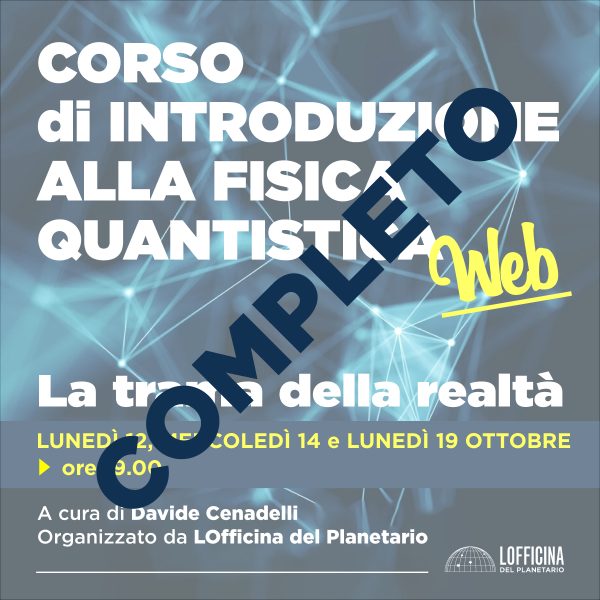 Corso di introduzione alla Fisica Quantistica