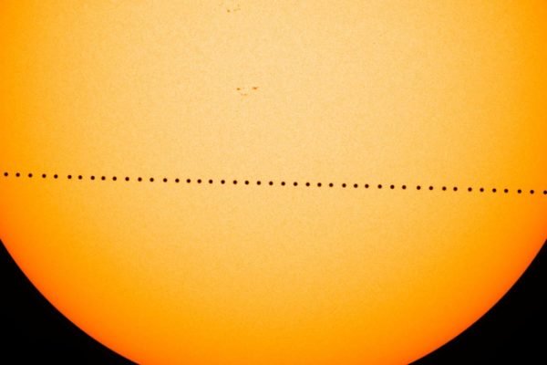 11 Novembre: Transito di Mercurio eclissi