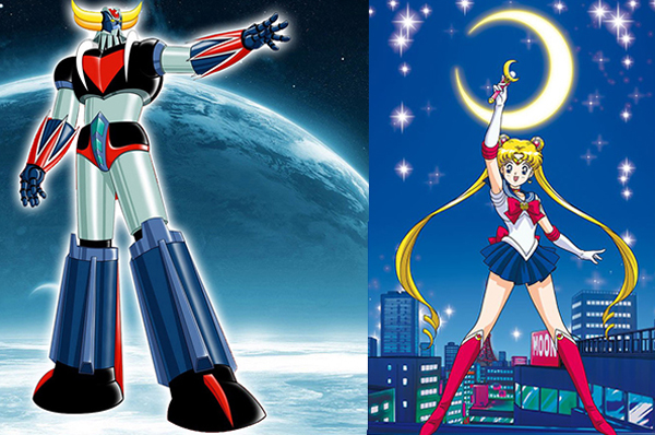 anime astronomia goldrake sailor moon