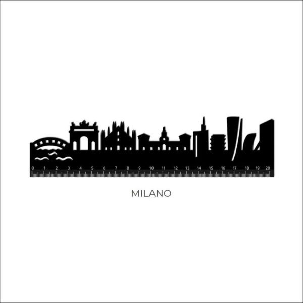 Righello Milano Skyline