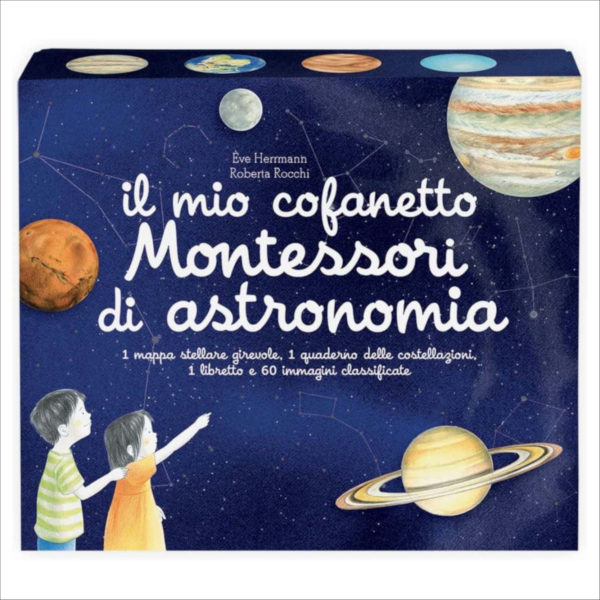 Il mio Cofanetto Montessori di astronomia nuovo