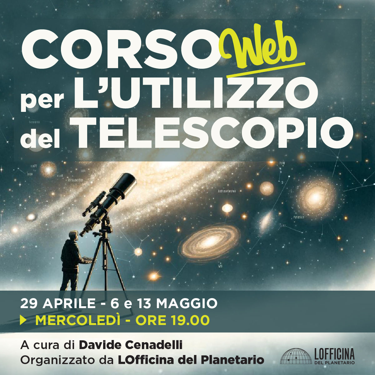 Cover_Telescopio_03 Corso Web - Utilizzo telescopio