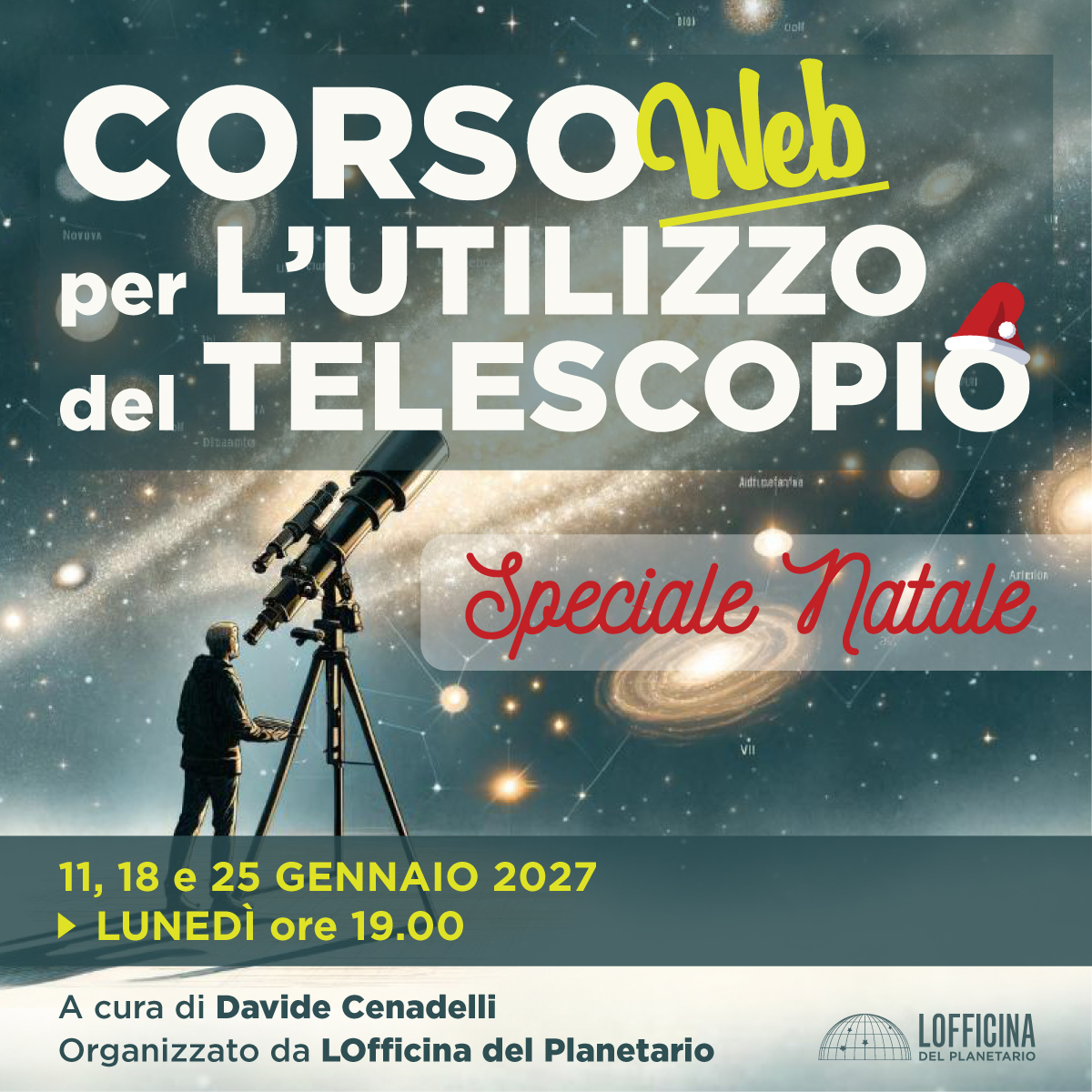 Corso Web - Utilizzo telescopio